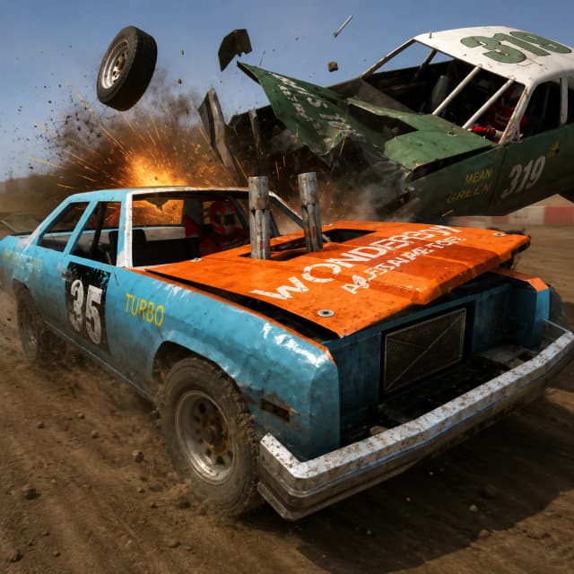 Demolition Derby Crash Racing Demolition Derby Crash Racing